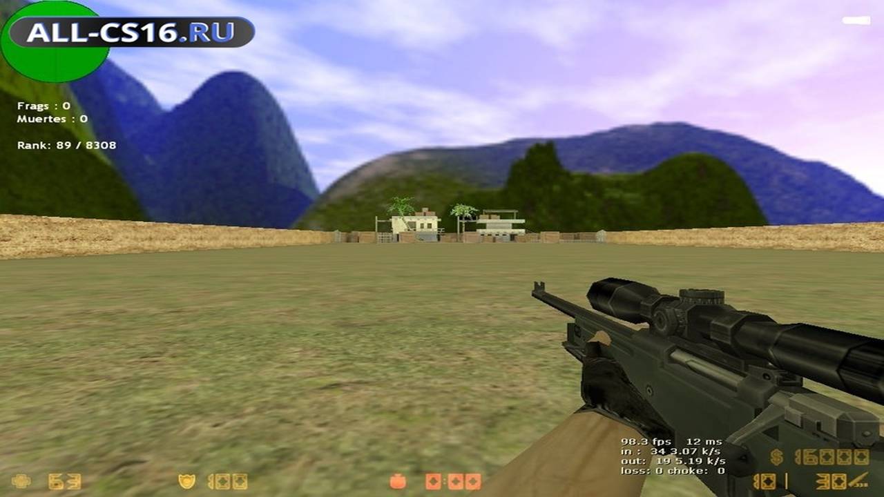 Карта «awp_ctm_tuscan» для CS 1.6 для CS 1.6