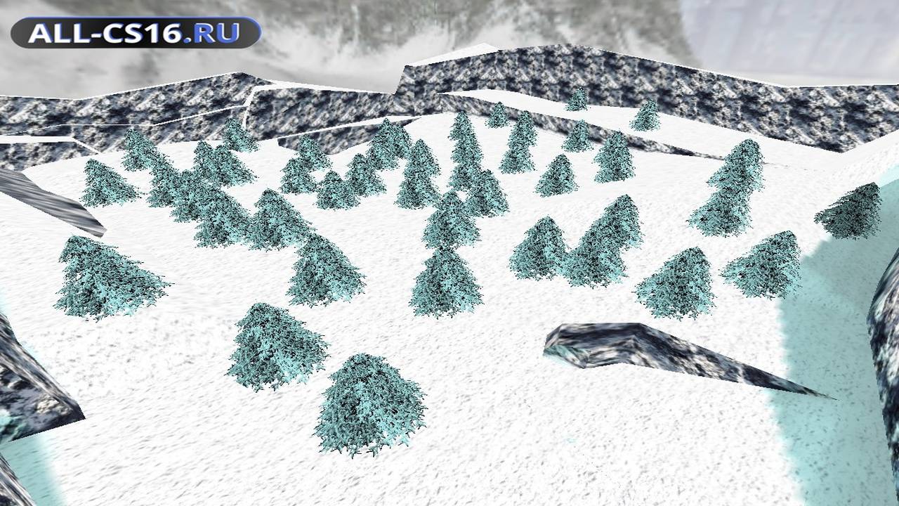Карта «awp_cvu_snow» для CS 1.6 для CS 1.6