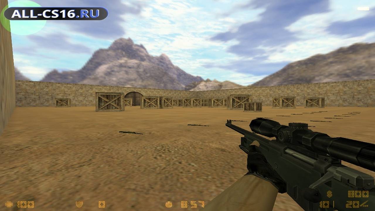 Карта «awp_dust_crates_v2» для CS 1.6 для CS 1.6