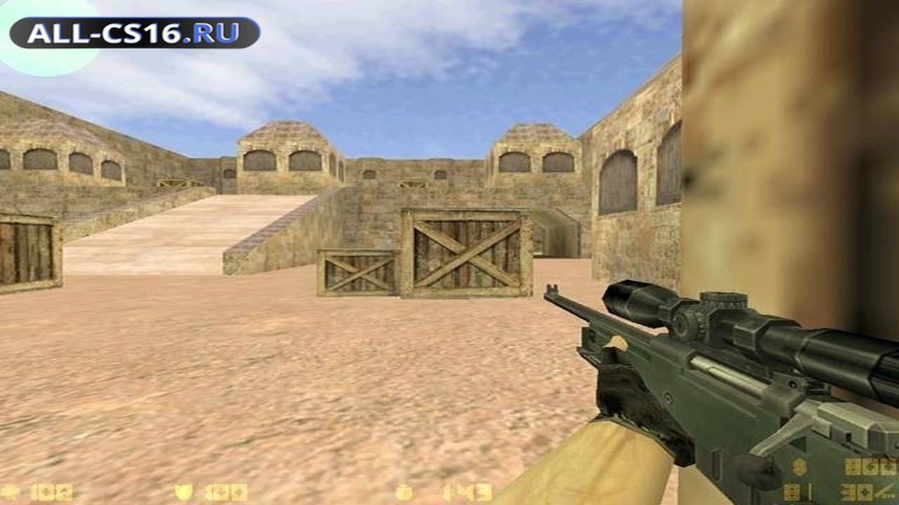 Карта «awp_dustworld_india» для CS 1.6 для CS 1.6