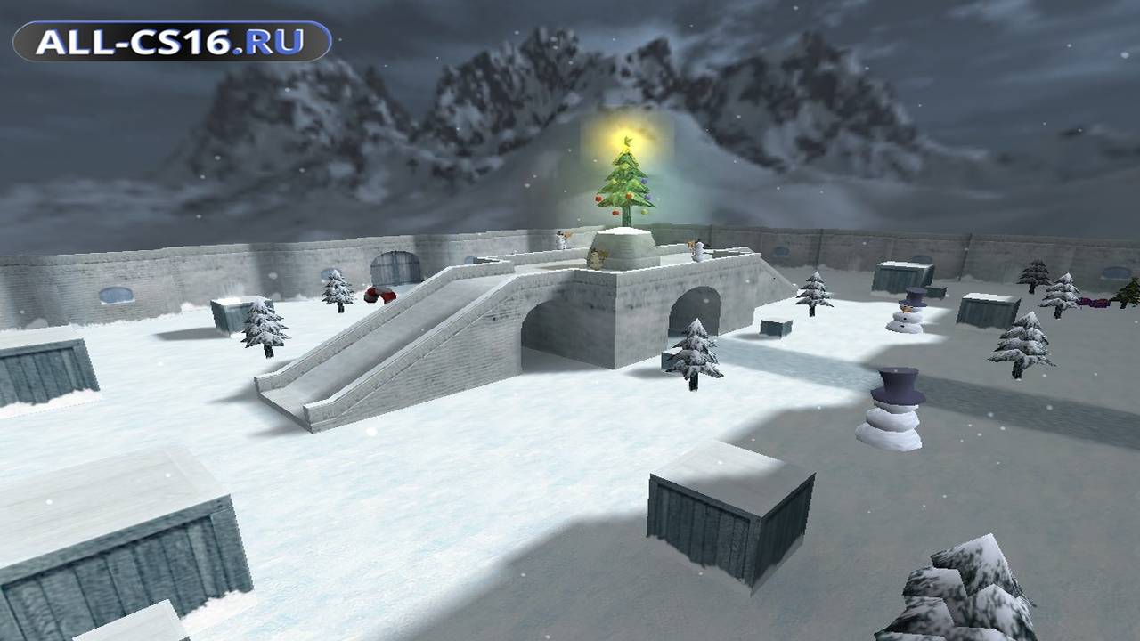 Карта «awp_india_christmast» для CS 1.6 для CS 1.6