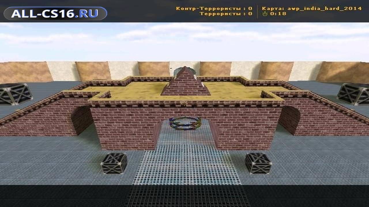 Карта «awp_india_hard_2015» для CS 1.6 для CS 1.6