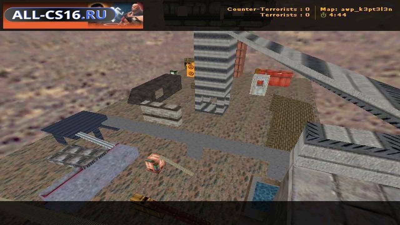 Карта «awp_k3pt3l3n» для CS 1.6 для CS 1.6