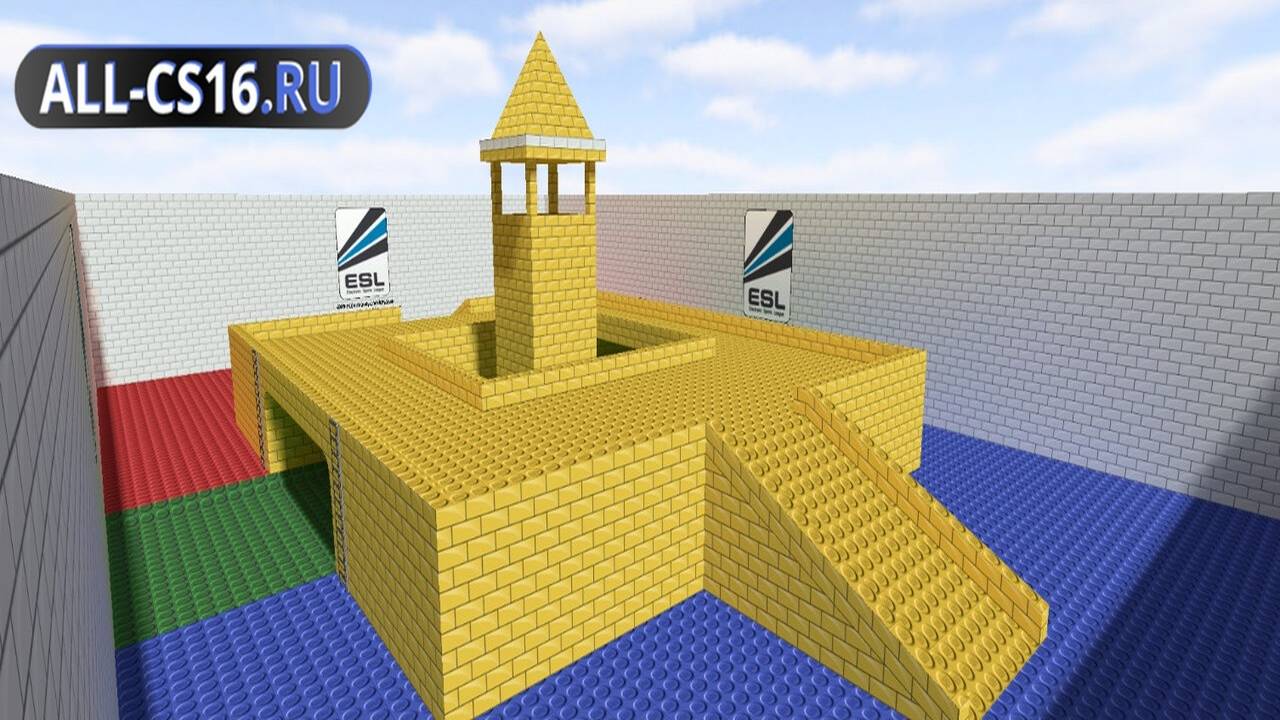 Карта «awp_lego_2b» для CS 1.6 для CS 1.6