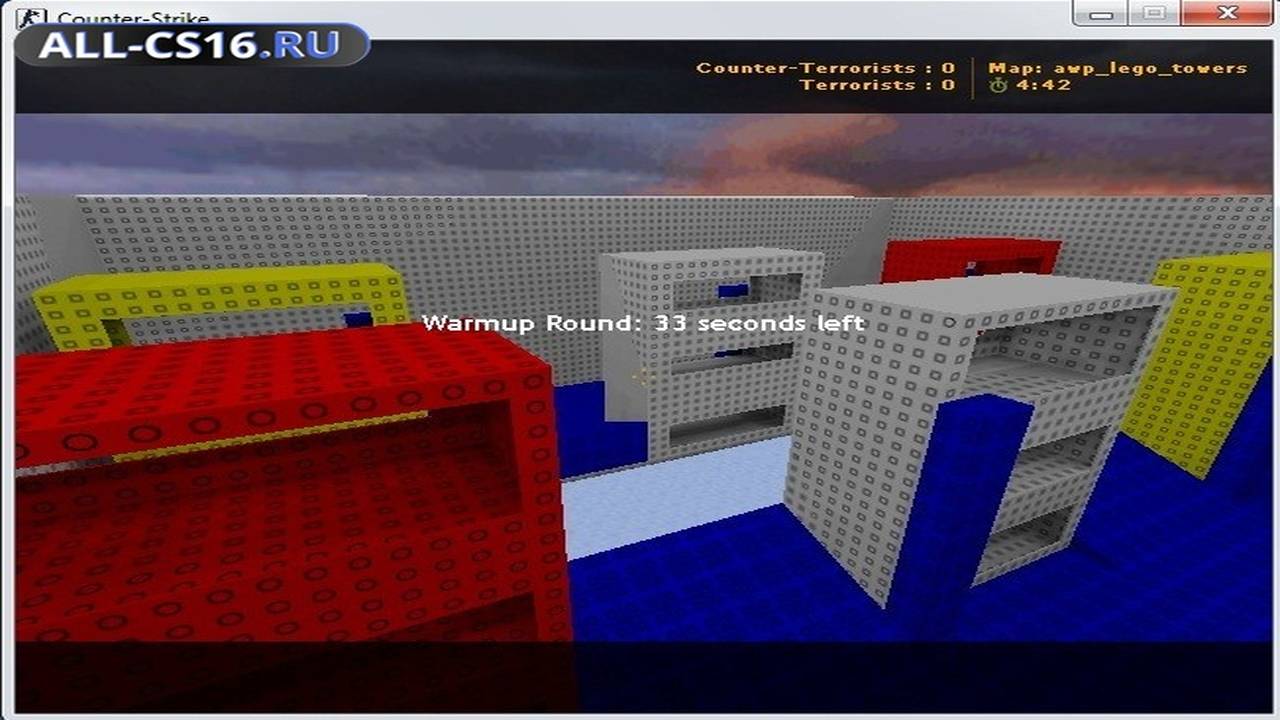 Карта «awp_lego_towers» для CS 1.6 для CS 1.6
