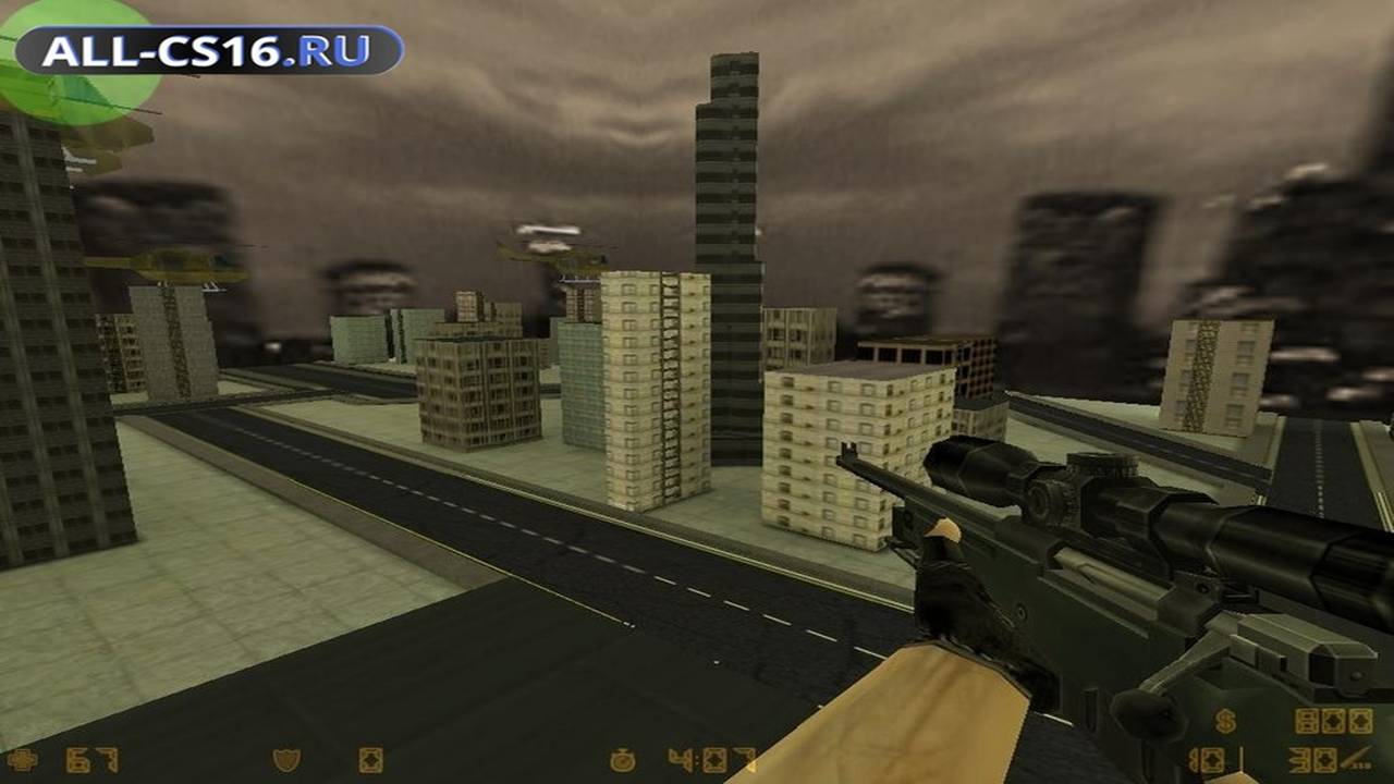 Карта «awp_minicity» для CS 1.6 для CS 1.6