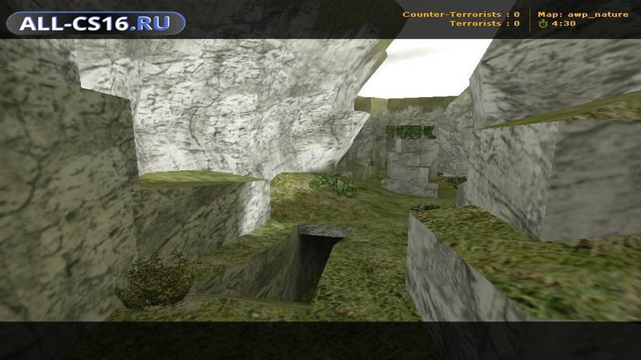Карта «awp_nature» для CS 1.6 для CS 1.6