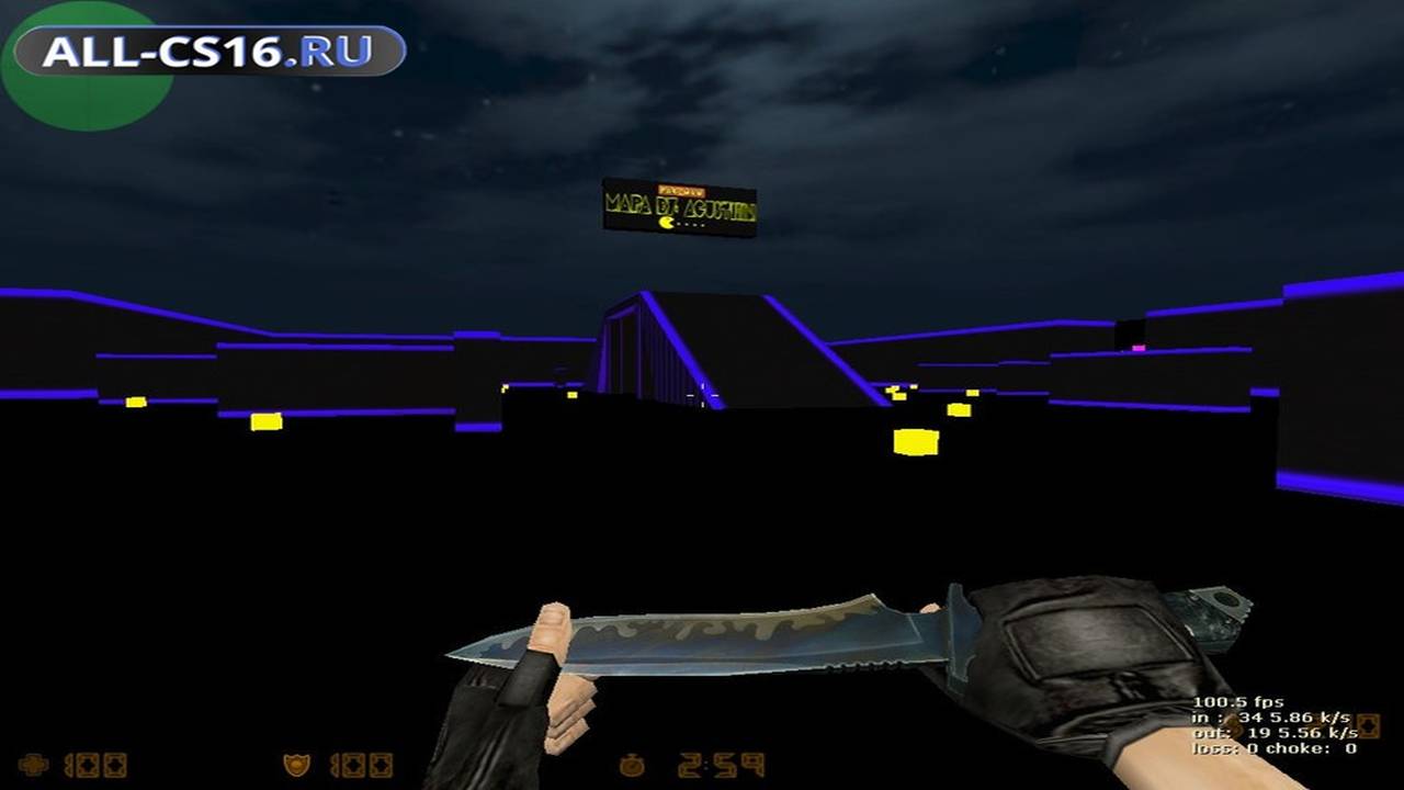 Карта «awp_pacman» для CS 1.6 для CS 1.6