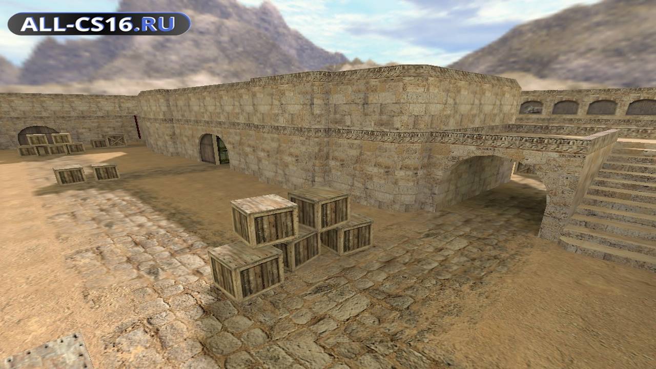 Карта «awp_pf_dust» для CS 1.6 для CS 1.6