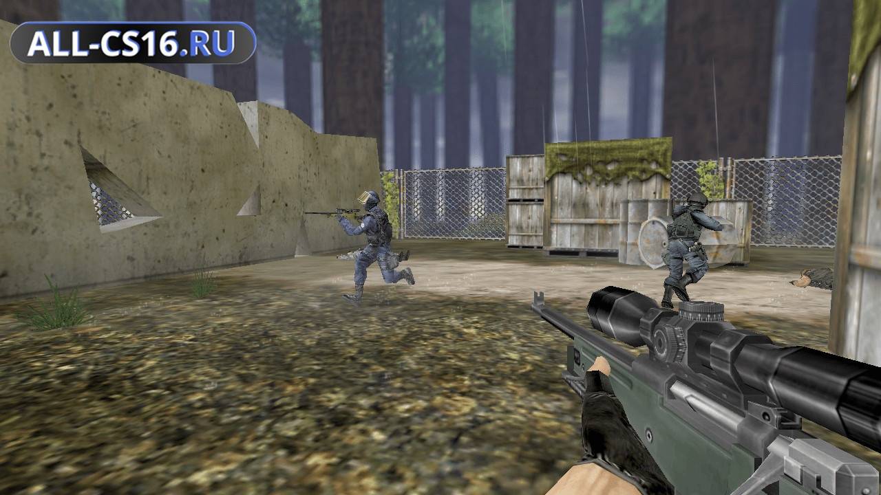 Карта «awp_rainforest» для CS 1.6 для CS 1.6
