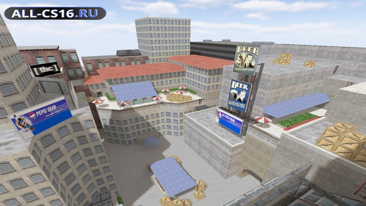 Карта «awp_rooftops» для CS 1.6 для CS 1.6