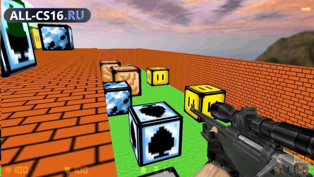 Карта «awp_supermario» для CS 1.6 для CS 1.6