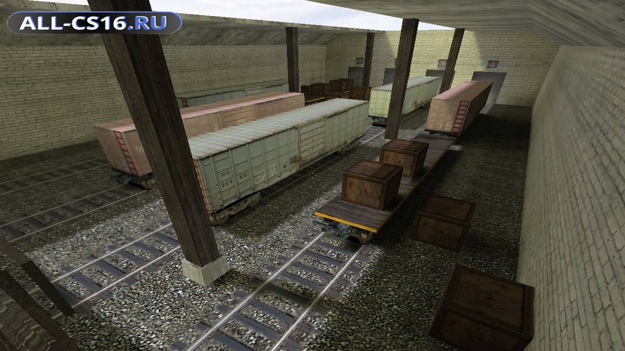 Карта «awp_train» для CS 1.6 для CS 1.6