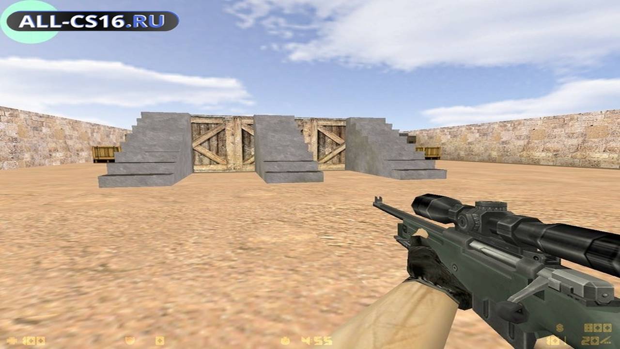 Карта «awp_war_dust2» для CS 1.6 для CS 1.6