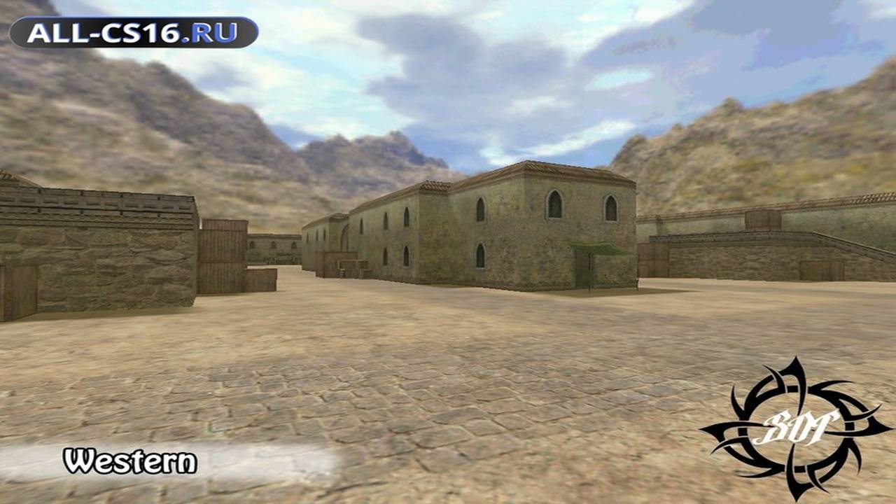 Карта «awp_western» для CS 1.6 для CS 1.6