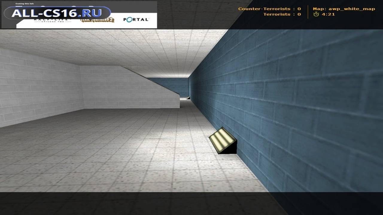 Карта «awp_white_map» для CS 1.6 для CS 1.6