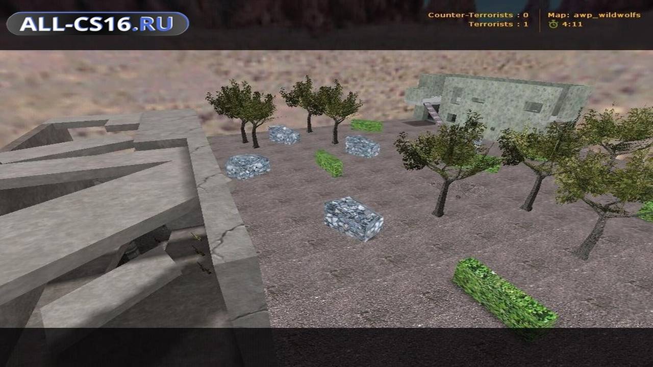 Карта «awp_wildwolfs» для CS 1.6 для CS 1.6