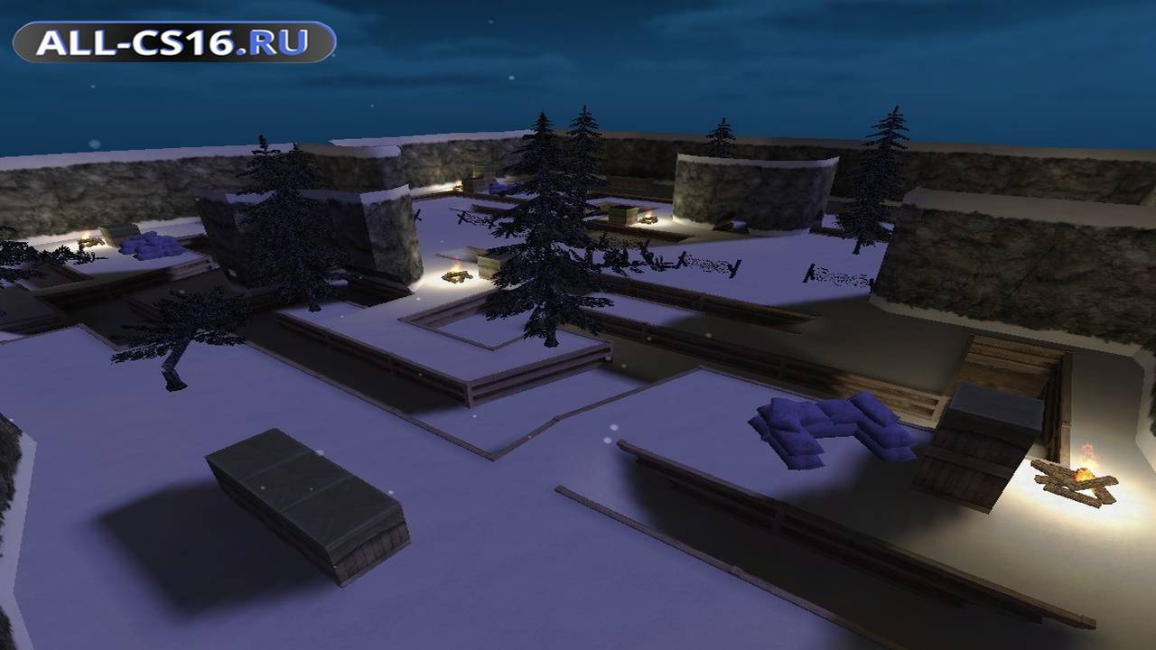 Карта «awp_winter_fresh_b1» для CS 1.6 для CS 1.6