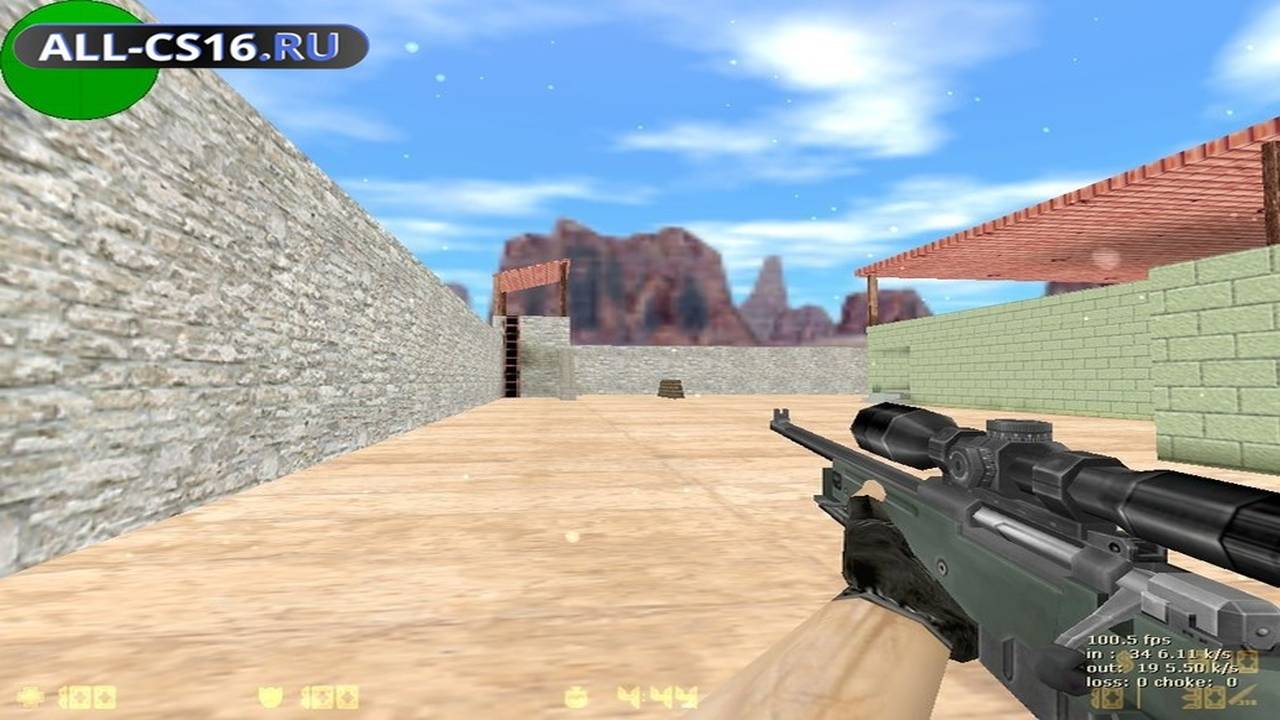 Карта «awp_zoom» для CS 1.6 для CS 1.6