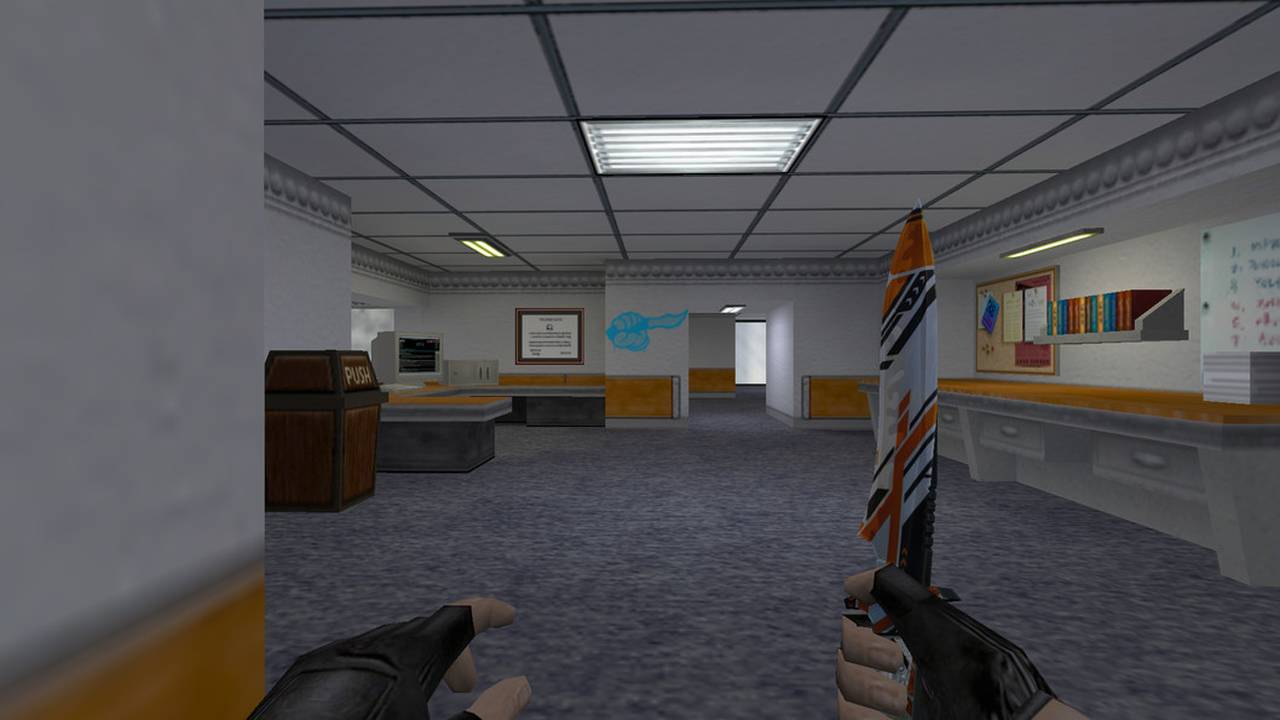 Граффити для CS 1.6 - Удар в спину