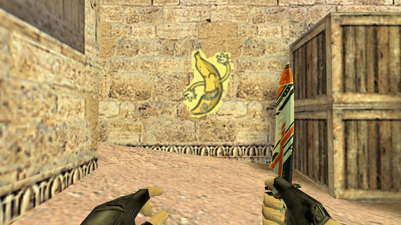 Граффити для CS 1.6 - Банан
