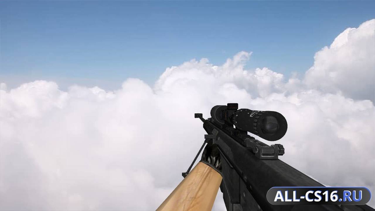 Модель оружия для CS 1.6 - G3SG1 Barret M82