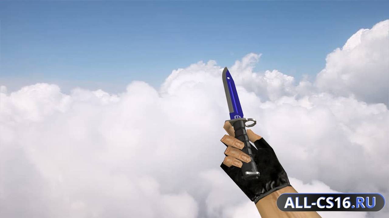 Модель оружия для CS 1.6 - Bayonet Automatic Blue