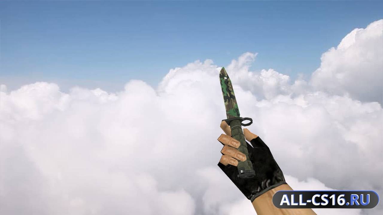 Модель оружия для CS 1.6 - Штык-нож Северный лес
