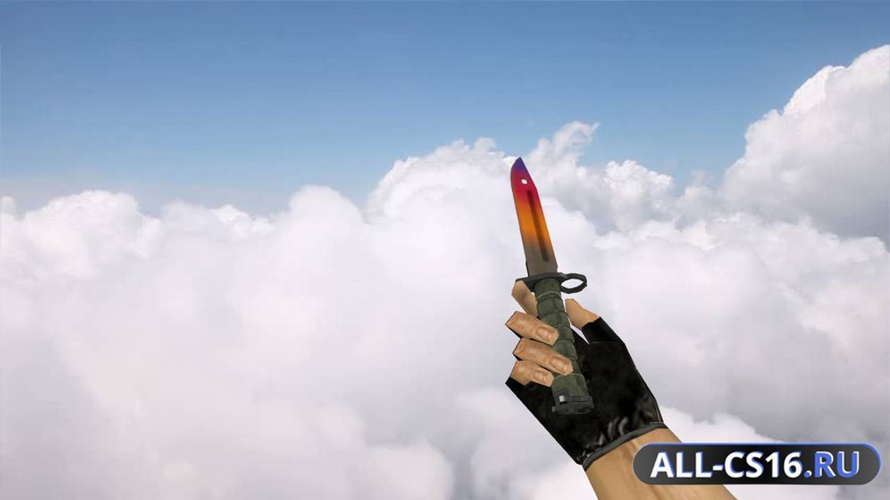 Модель оружия для CS 1.6 - Штык-нож Градиент