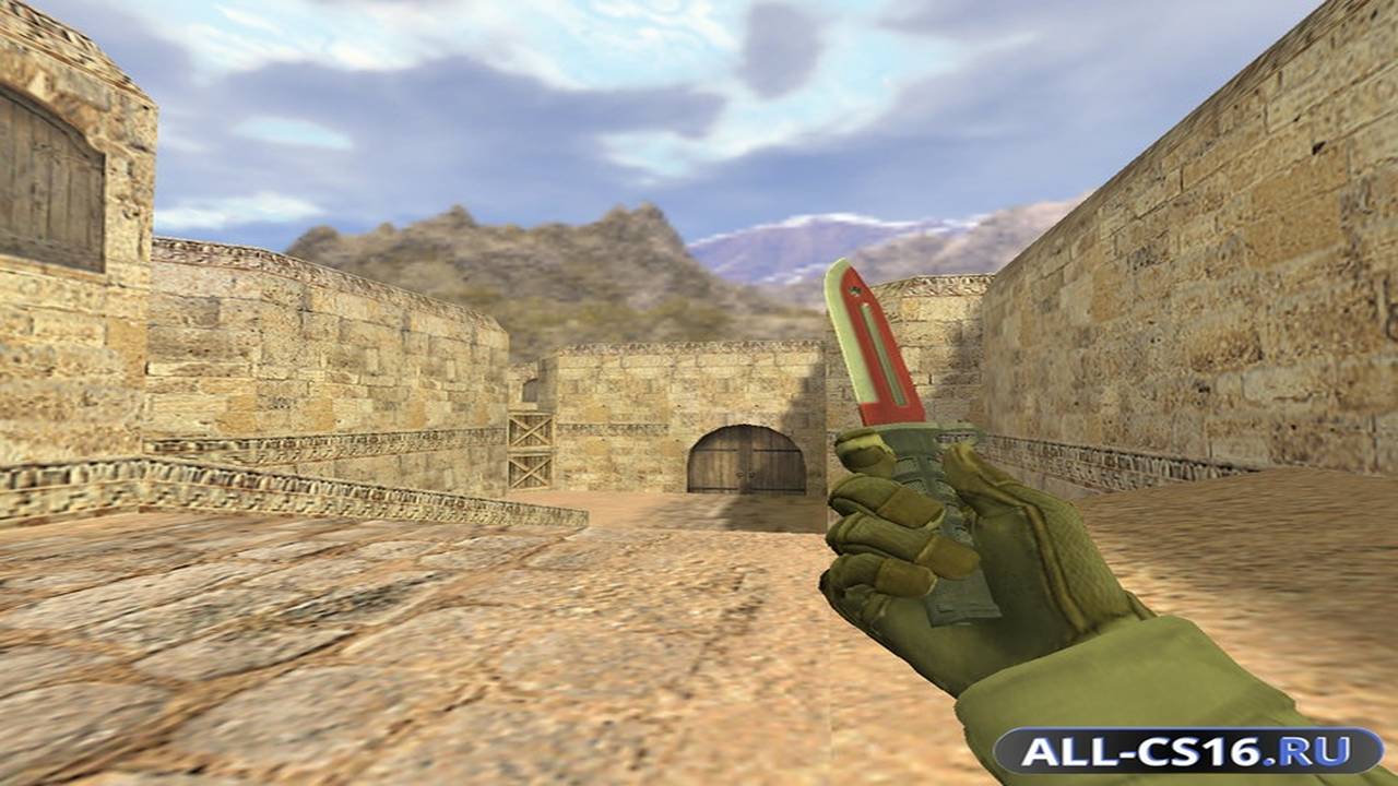 Модель оружия для CS 1.6 - Штык-нож Автотроника