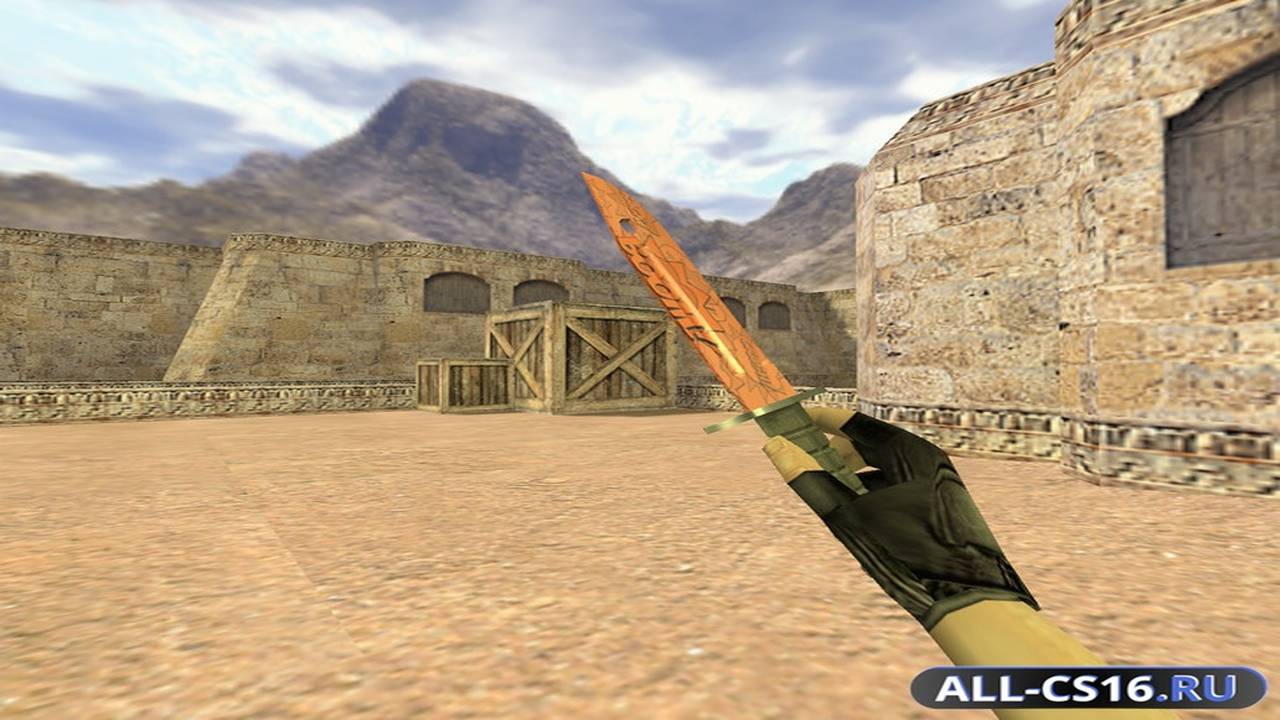 Модель оружия для CS 1.6 - Штык-нож БАХ