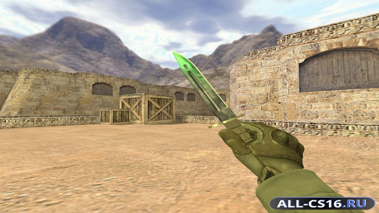 Модель оружия для CS 1.6 - Штык-нож Гамма-волны