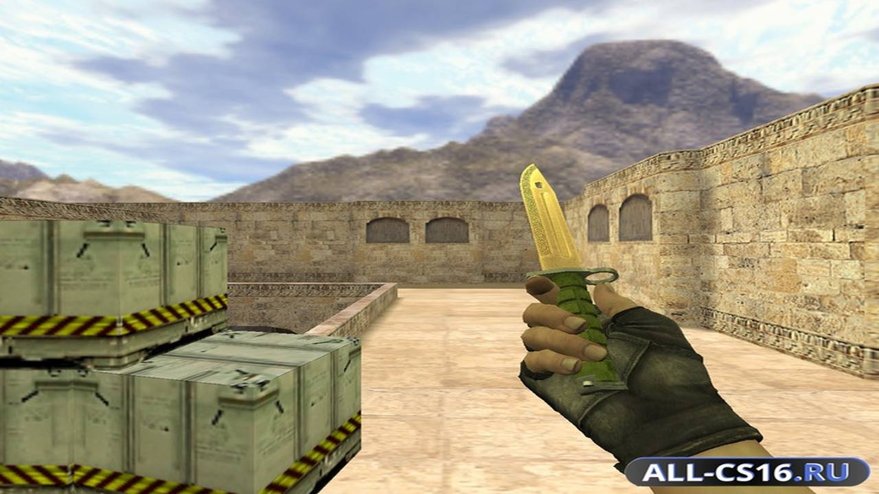 Модель оружия для CS 1.6 - Штык-нож Лор