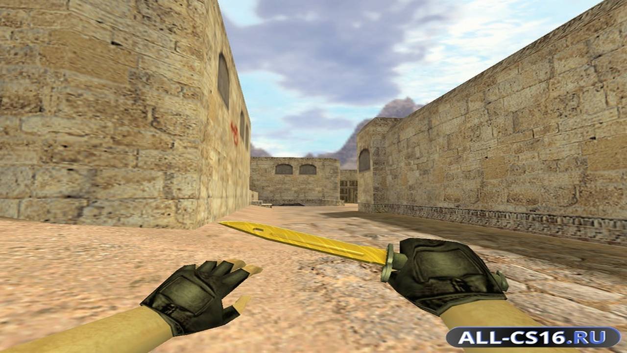 Модель оружия для CS 1.6 - Штык-нож Зуб тигра