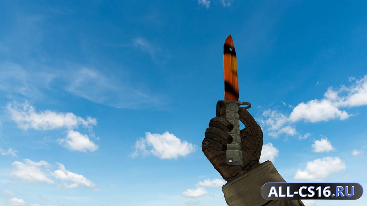 Модель оружия для CS 1.6 - Bayonet | Тигр