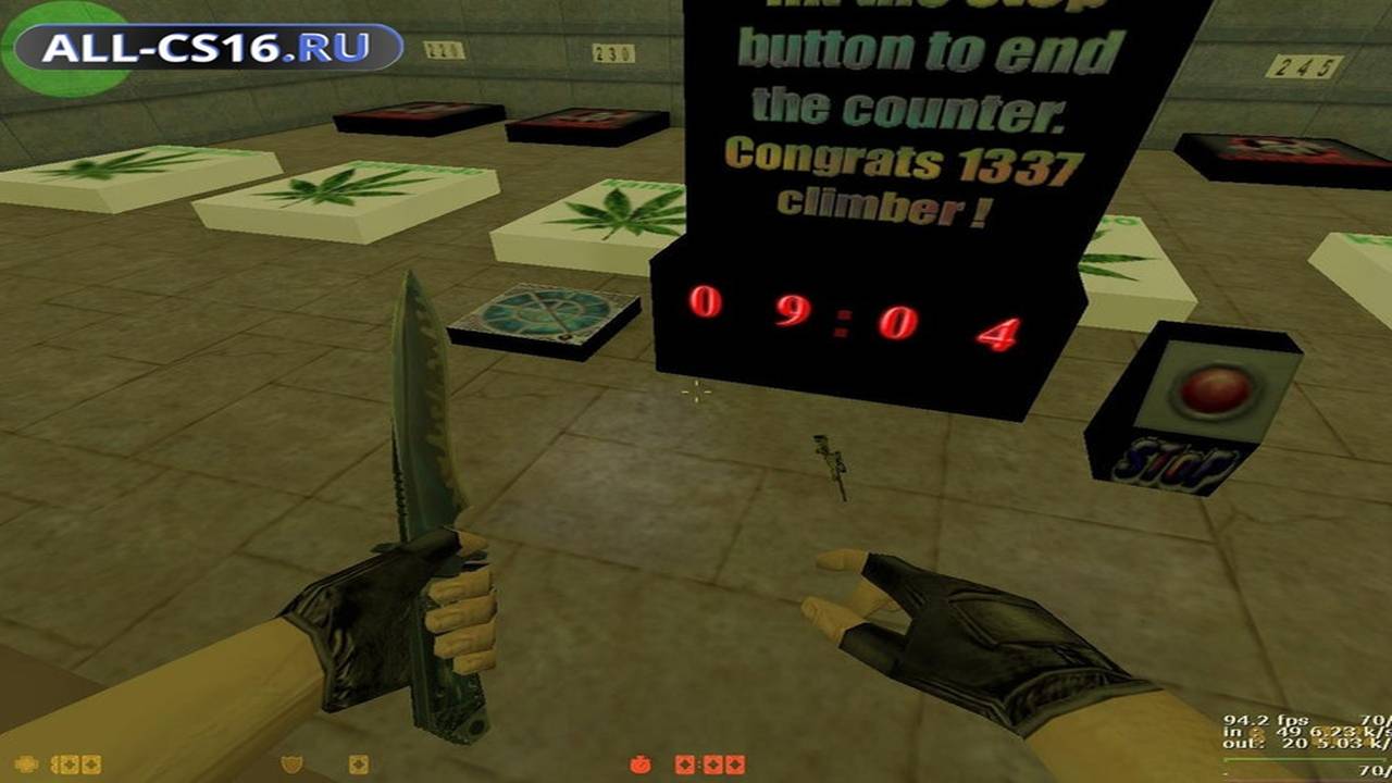 Карта «bhop_ak» для CS 1.6 для CS 1.6