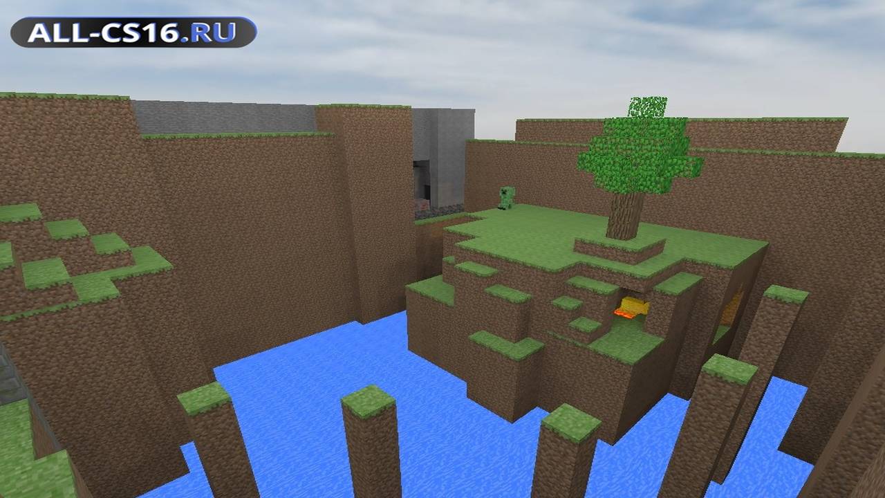 Карта «bhop_ctm_minecraft_fix» для CS 1.6 для CS 1.6