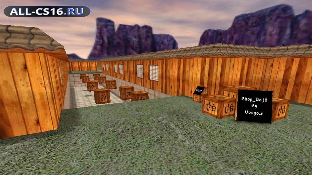 Карта «bhop_dojo» для CS 1.6 для CS 1.6
