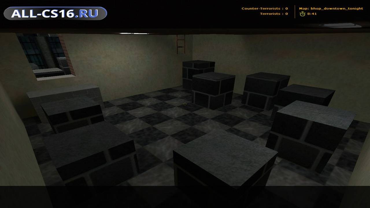 Карта «bhop_downtown_tonight» для CS 1.6 для CS 1.6