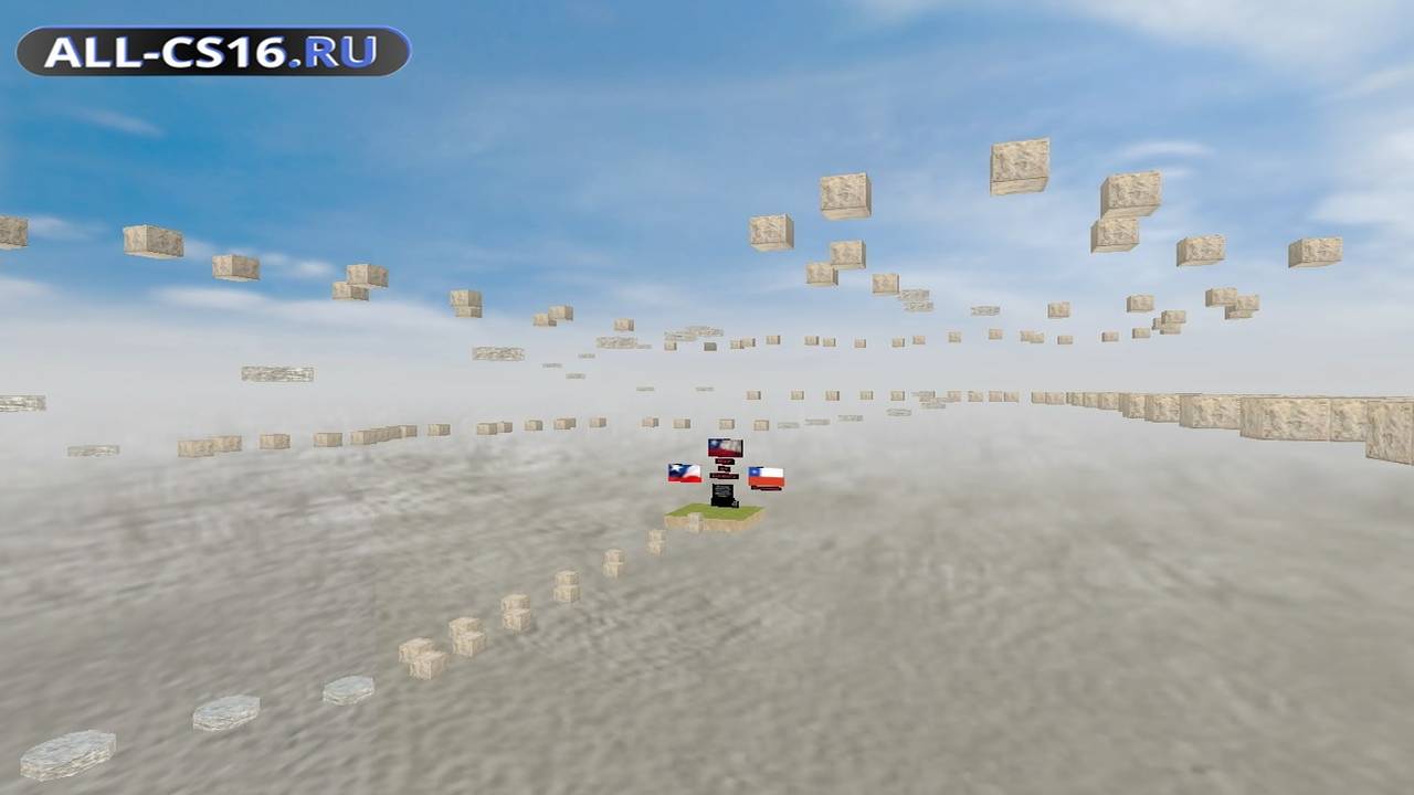 Карта «bhop_heaven_v1» для CS 1.6 для CS 1.6