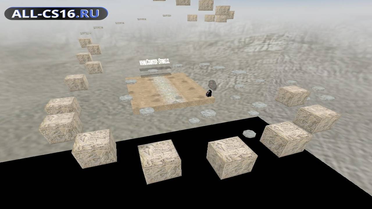 Карта «bhop_heaven_v2» для CS 1.6 для CS 1.6