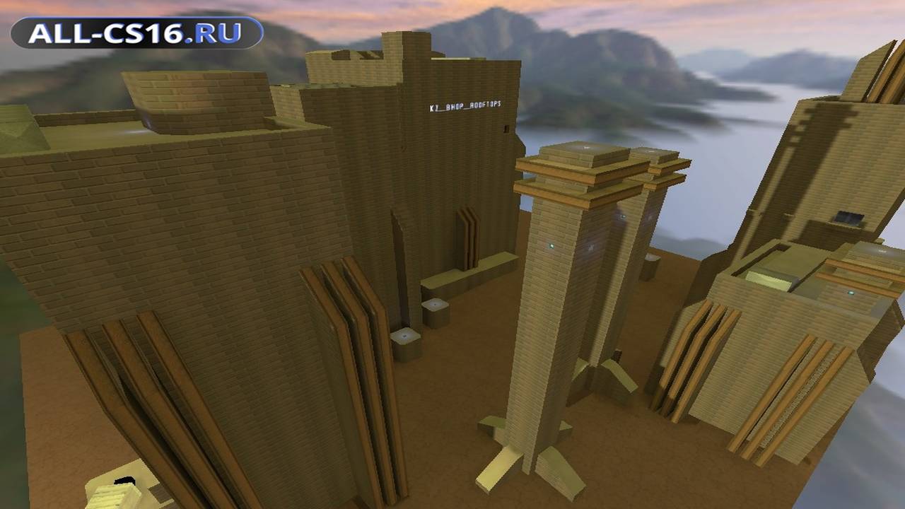 Карта «bhop_rooftops» для CS 1.6 для CS 1.6