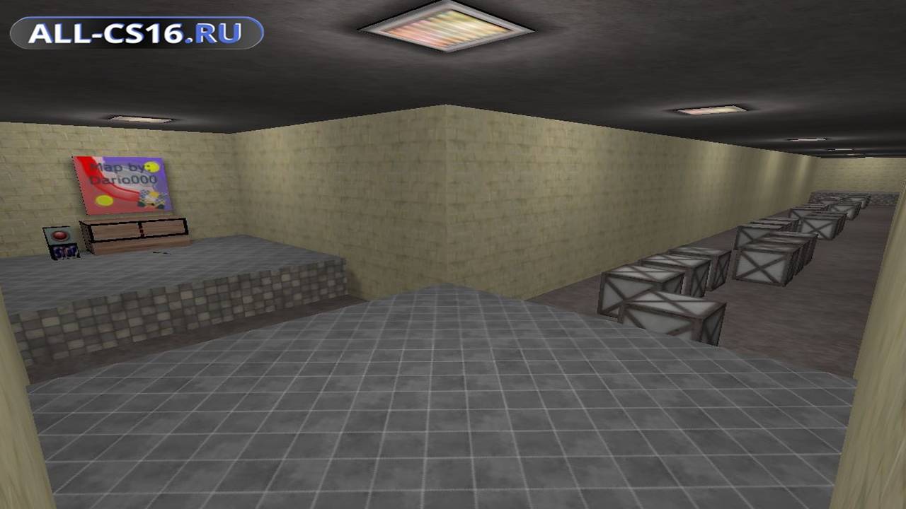 Карта «bhop_run_1» для CS 1.6 для CS 1.6