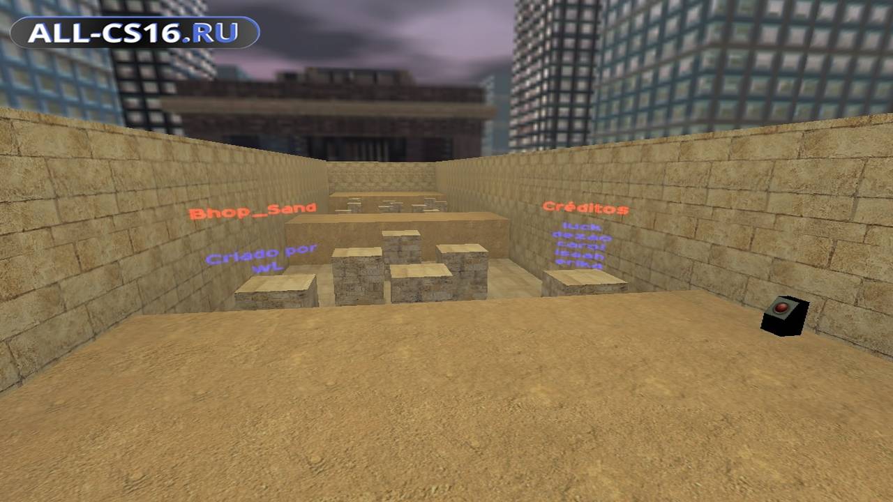 Карта «bhop_sand» для CS 1.6 для CS 1.6