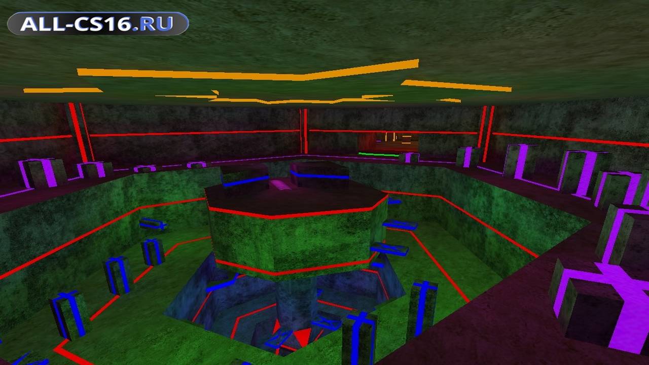 Карта «bhop_ytt_neon_light» для CS 1.6 для CS 1.6