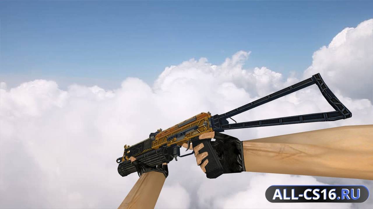 Модель оружия для CS 1.6 - P90 Bizon | Большая пушка