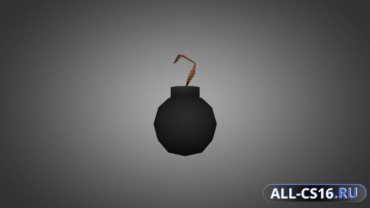 Модель оружия для CS 1.6 - Бомба вместо рюкзака