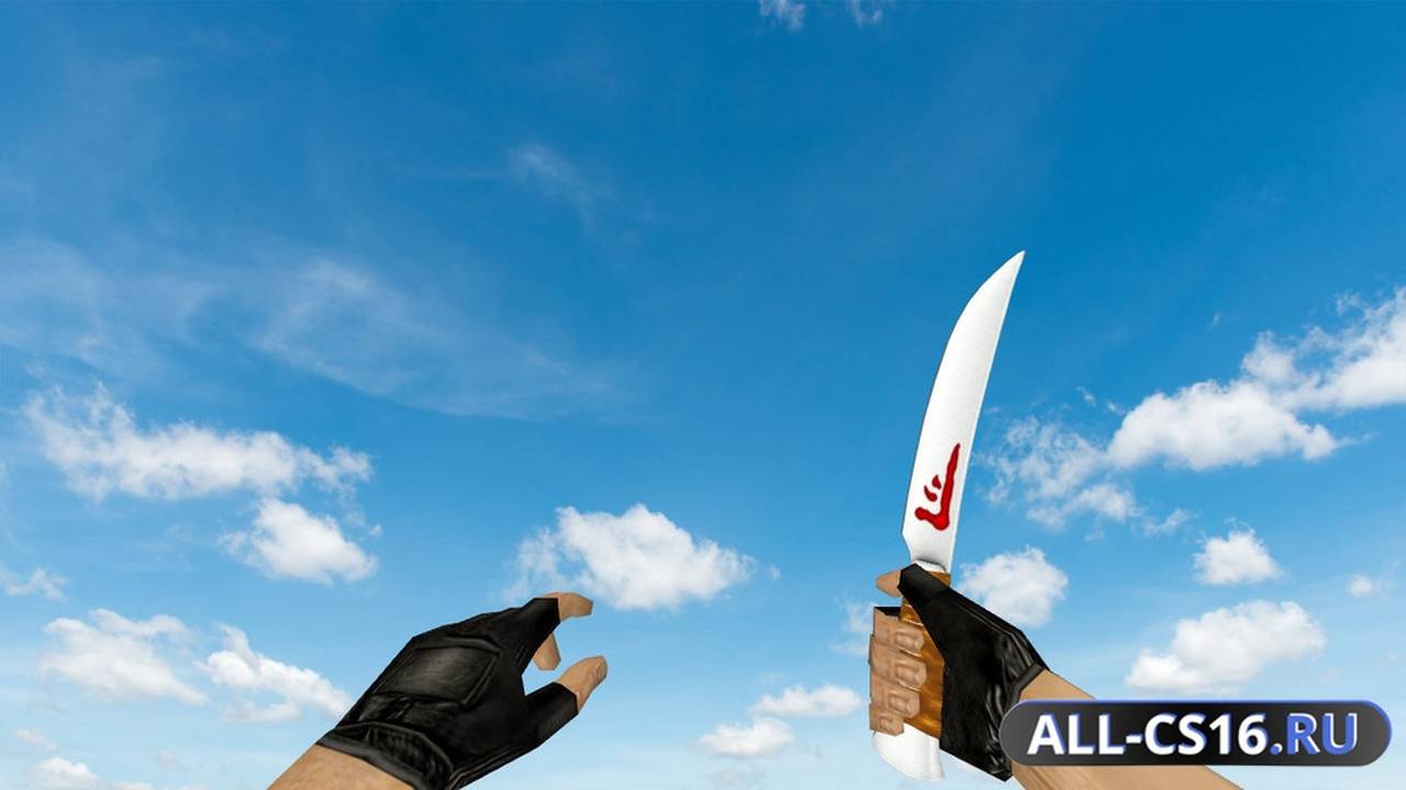 Модель оружия для CS 1.6 - Bone Knife