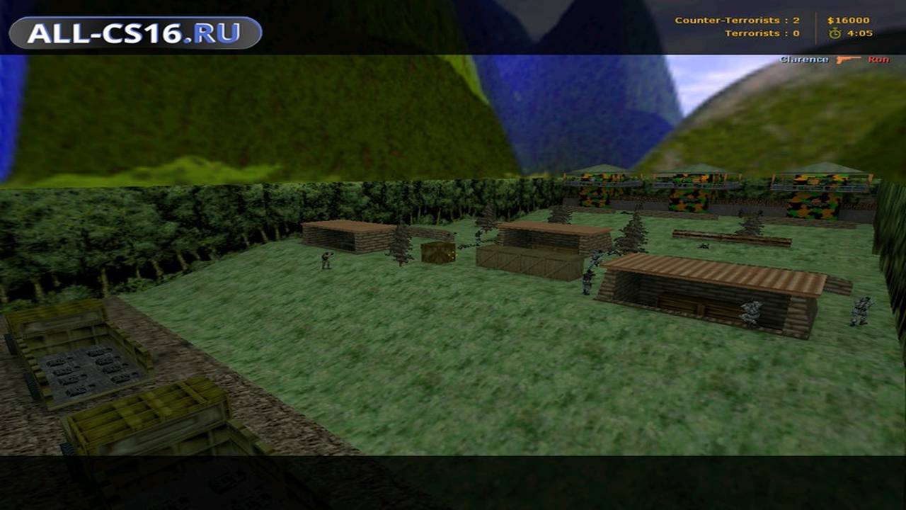 Карта «border1» для CS 1.6 для CS 1.6