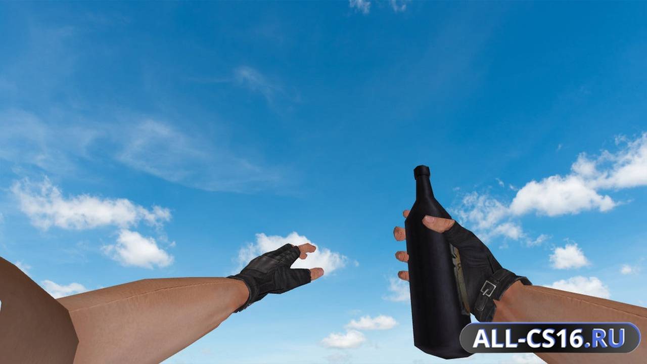 Модель оружия для CS 1.6 - Bottle Grenade